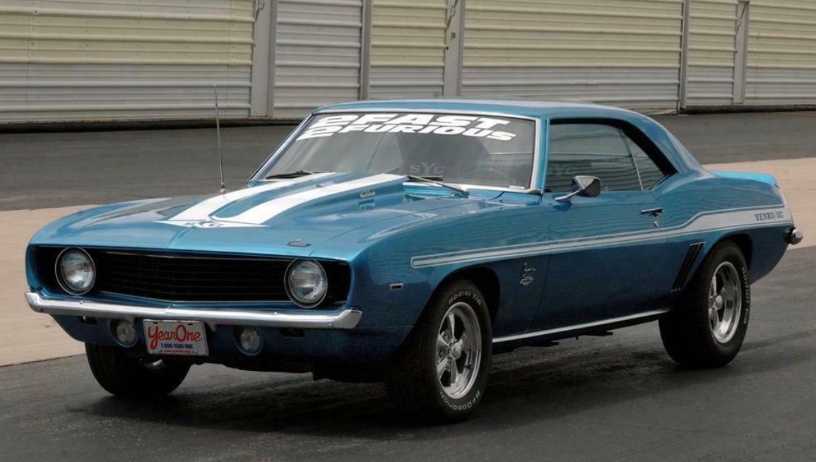 1969 Chevrolet Camaro Yenko The Fast and the Furious